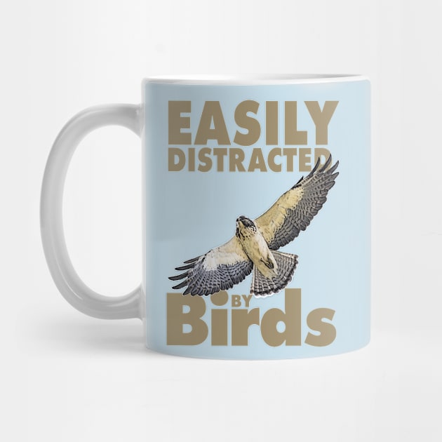 Easily distracted by birds - Hawk by Ripples of Time